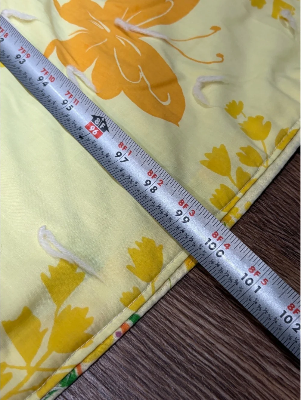 Vintage Yellow Butterfly Quilt with Floral Pattern